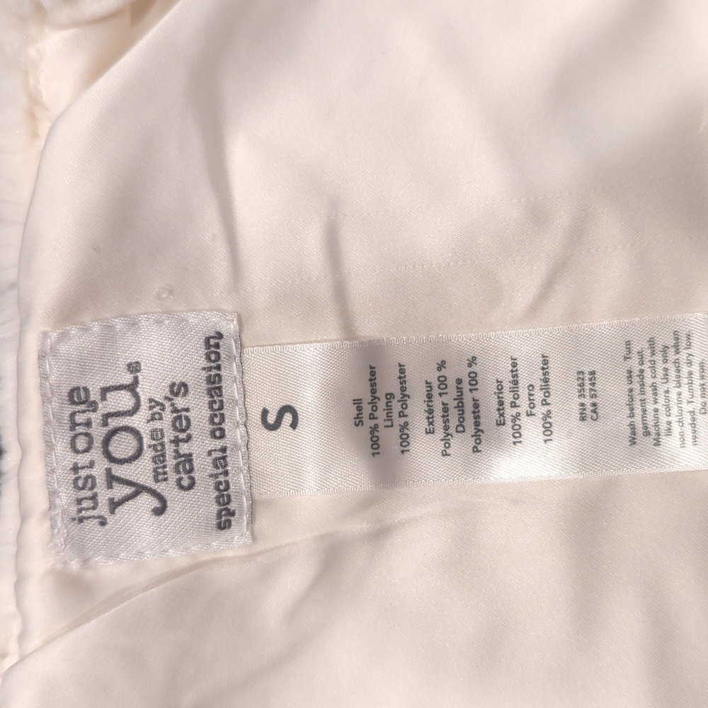 Cream Shell, Size Small - Picture 3 of 3